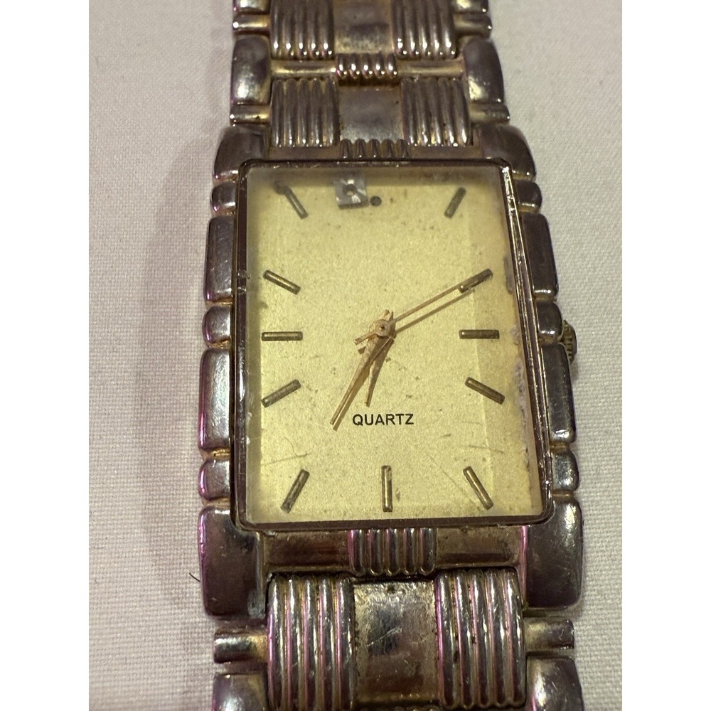 For Parts men Quartz Watch (M.Z. BERGER) Part 142 415 PC21‎ Gold Tone